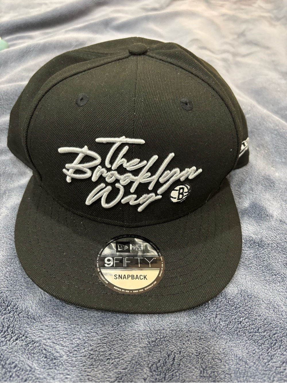 Brooklyn Nets Black Snapback Hat